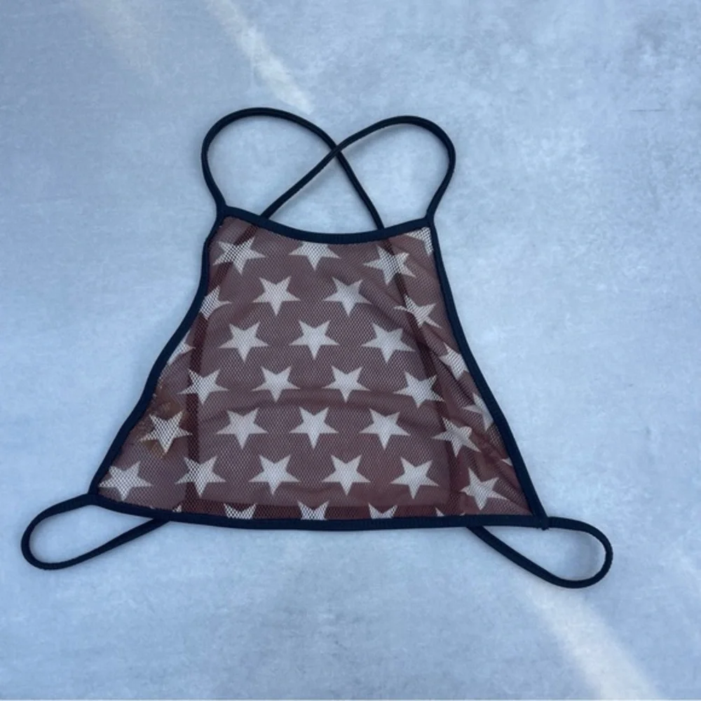 Minimale Animale Mesh Star Bralette
